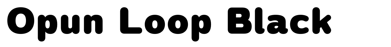 Opun Loop Black